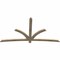 Ekena Millwork Davenport Rough Sawn Timber Gable Bracket, Douglas Fir, 96"W x 52"H x 2"D x 4"F, 13/12 Pitch GBW096X52X0204DAV00RDF - alternate 2